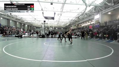157 lbs Consi Of 16 #2 - Keoni Mitoo, Jonathan Law vs Logan Martin, Sheehan*