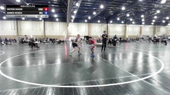 150 lbs Consi Of 4 - Victor Dixon, Youth Impact Center Wrestling Club vs James Kosza, Wellington Wrestling