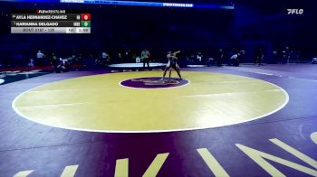 135 lbs Champ. Round 2 - Karianna Delgado, Inderkum vs Ayla Hernandez-chavez, Fred C Beyer