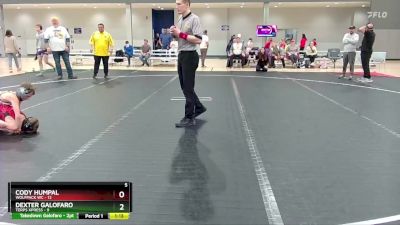 64 lbs Semis & 1st Wrestleback (8 Team) - Dexter Galofaro, Terps Xpress vs Cody Humpal, Wolfpack WC