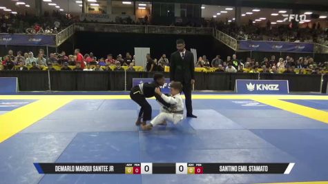 Santino Emil Stamato vs Demarlo Marqui Santee Jr 2026 Pan Kids Jiu-Jitsu IBJJF Championship