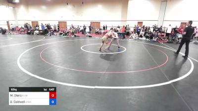 62 kg Round 3 - Michael Otero, Florida vs Dakota Caldwell, Utah