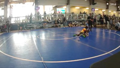 50 lbs Semifinal - Eliasz Esparza, Best Trained Wrestling vs Emerson Morales, Liberty Warriors Wrestling Club