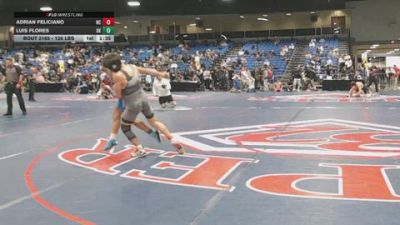 126 lbs Consi Of 64 #1 - Adrian Feliciano, NC vs Luis Flores, OK