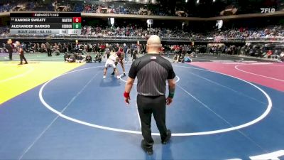 6A 150 lbs 3rd Place Match - Xander Sweatt, Arlington Martin vs Alexander Barros, Lewisville Hebron