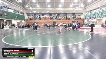 157 lbs Semifinal - Nikita Glukhikh, Poway vs Sebastian Jensen, Mt Carmel