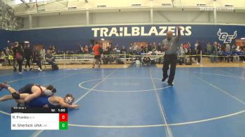 126 lbs Prelims - Robert Franks, Allen vs Westin Sherlock UNA, Lincoln East