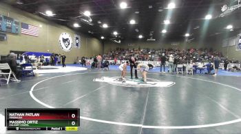 106 lbs Cons. Round 2 - Massimo Ortiz, Calvary Chapel vs Nathan Patlan, Firebaugh