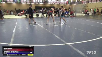 120 lbs Cons. Round 2 - Ty Strode, Moen Wrestling Academy vs Gabriel Showers, Iowa