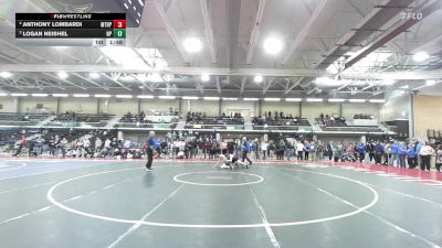 150 lbs 3rd Place - Anthony Lombardi, Mt. Hope vs Logan Neishel, North Providence