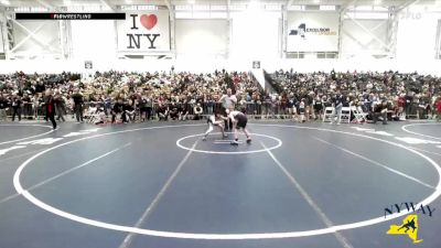 86 lbs Champ. Round 1 - Colton LoGalbo, District 3 Wrestling vs Peyton Sly, Indian River Pee Wee Wrestling Club