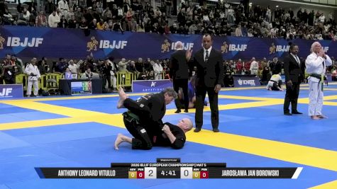 Jarosława Jan Borowski vs Anthony Leonard Vitullo 2026 European Jiu-Jitsu IBJJF Championship