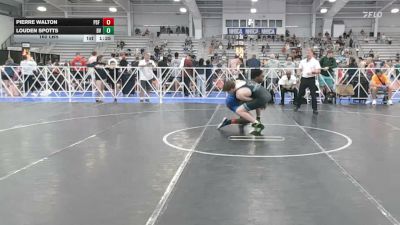 160 lbs Rr Rnd 3 - Pierre Walton, PSF Wrestling Academy - HSB vs Louden Spotts, Buffalo Valley Black - HSB
