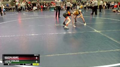 95 lbs Champ. Round 1 - Lucas Stirling, Camel Kids vs Keaton Henry, Immortal Athletics WC