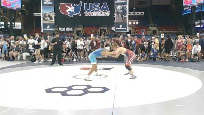 132 lbs Champ. Rd Of 32 - Teagan Caciolo, Pennsylvania vs Miklo Hernandez, Minnesota