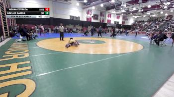 100 lbs 5th Place Match - Noellie Ramos, Carter vs Adana Estrada, Norwalk