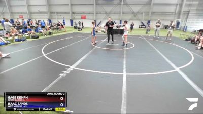 152 lbs 2nd Wrestleback (16 Team) - Gage Kemph, South Carolina vs Isaac Sands, West Virginia