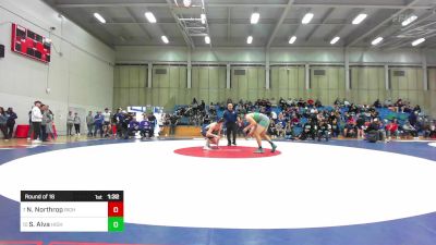 184 lbs Round Of 16 - Nate Northrop, Righetti vs Sylas Alva, Highland