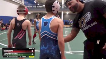 80 lbs Round 2 (6 Team) - Tripp Farrington, Columbus St. Francis Desales vs Tyler Bowen*, Wadsworth