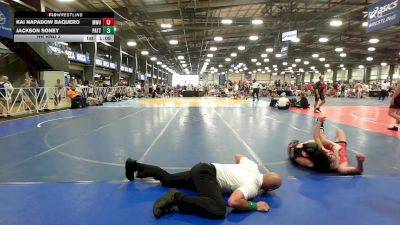 106 lbs Rr Rnd 3 - Kai Napadow Baquero, MetroWest United Black vs Jackson Soney, Patton Trained Blue
