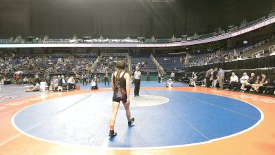 1-4A - 107 Cons. Semi - Taylor Baker, Patton vs Chloe Kent, Swain County High School