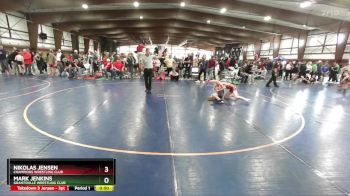 95 lbs Cons. Round 2 - Mark Jenkins, Grantsville Wrestling Club vs Nikolas Jensen, Champions Wrestling Club