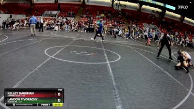 110 lbs Round 3 (8 Team) - Landon Pivorachy, Rogue WC vs Kelley Hageman, Xtreme Team