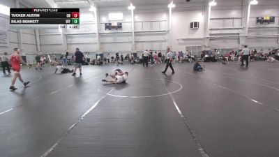 80-84 lbs Round 2 - Tucker Austin, Crossroads Wrestling vs Silas Bennett, United Training Facility