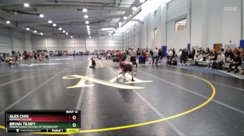 141 lbs Champ. Round 1 - Alex Choi, Roanoke College vs Bryan Tilney, Pennsylvania College Of Technology
