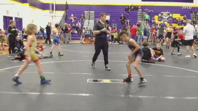 70 lbs Cons. Semi - Tyjae Ehlke, Mighty Warriors Wrestling Acad vs Myron Hayre, Legacy Elite Wrestling