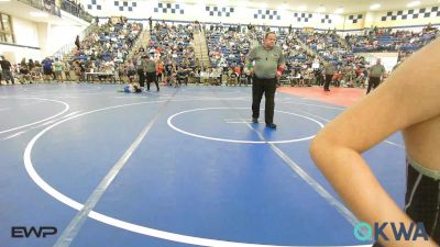 55 lbs Semifinal - Camden Holden, Ponca City Wildcat Wrestling vs Kanon Zappone, Barnsdall Youth Wrestling