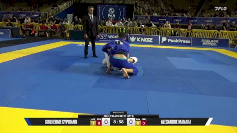 Alexandre Manara vs Guilherme Cypriano 2026 Pan Jiu Jitsu IBJJF Championship