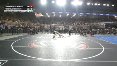 132 3A Semifinal - Brentley Crawley, Hagerty vs Sebastian Gonzalez, Southwest Miami