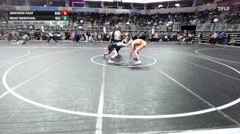 135 lbs Semifinal - Grayson Fast, Warrensburg Elite vs Beau Westfahl, Wichita WC