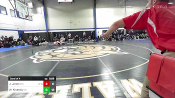 157 lbs Consi Of 4 - Jack Janes, Bridgewater vs Will Kisatsky, Norwich