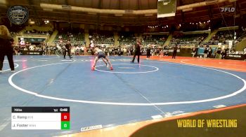 70 lbs Consolation - Cameron Ramp, Backyard Brawlers vs Jett Foster, Minnesota Elite