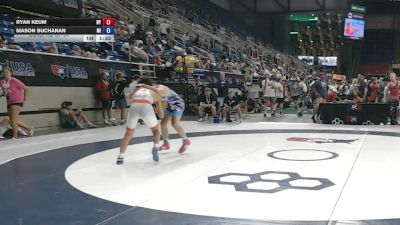 126 lbs Cons. Rd Of 64 - Ryan Keum, New York vs Mason Buchanan, Michigan