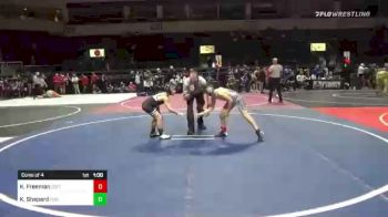 86 lbs Consi Of 4 - Kawika Freeman, Colts WC - SV vs Kaleb Shepard, Pide