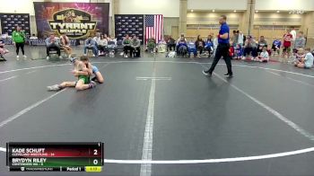 80 lbs Round 5 (8 Team) - Kade Schuft, Cleveland Wrestling vs Brydyn Riley, Contenders WA