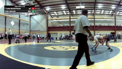 113 lbs Champ. Round 3 - Cael Muller, Notre Dame-Green Pond vs Liam Mcgettigan, Lake Highland Prep