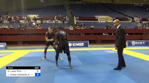 Lesley Foster Edwards Jr vs George Lazar Piro 2024 Pan IBJJF Jiu-Jitsu No-Gi Championship