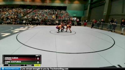 150 lbs Champ. Round 1 - Josiah Ojeda, Los Banos vs Chris Kosturos, Reno