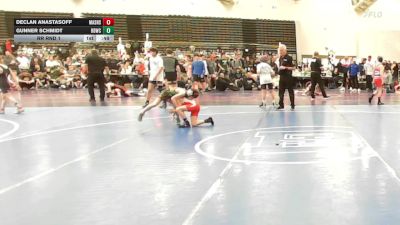 56 lbs Rr Rnd 1 - Declan Anastasoff, Mat Assassins - K3 vs Gunner Schmidt, Rabbit Wrestling Club - K3