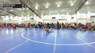 88 lbs Round Robin 2 - Maximus Farace, Rebellion - EL vs Caden Miller, Ohio Gold - Black - EL