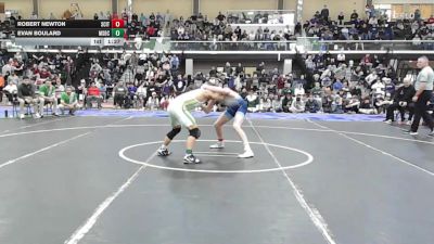 132 lbs Final - Robert Newton, Scituate RI vs Evan Boulard, Massabesic