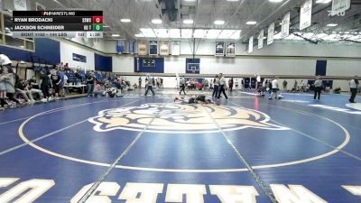 144 lbs Consi Of 8 #1 - Ryan Brodacki, South Side Wrestling Club vs Jackson Schneider, Kd Trained