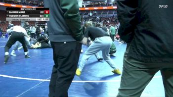 3A-106 lbs Cons. Round 2 - Zander Manz, Lewis Central vs Hudson Fleming, Bettendorf