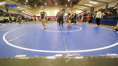 130 lbs 3rd Place - Cohen Whiteley, Broken Arrow Wrestling Club vs Layla Brown, Viking Wrestling Club