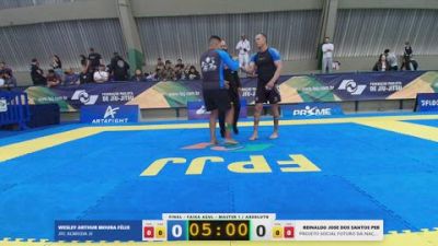 REINALDO JOSE DOS SANTOS PER vs WESLEY ARTHUR MOURA FÉLIX 2026 FPJJ Circuito Paulista NO GI Etapa 3