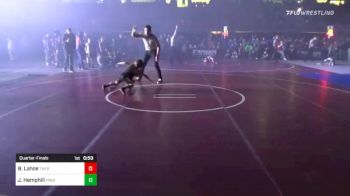 55 lbs Quarterfinal - Bain Lahoe, Thermopolis Wrestling Club vs Jayden Hemphill, MIDWEST DESTROYERS